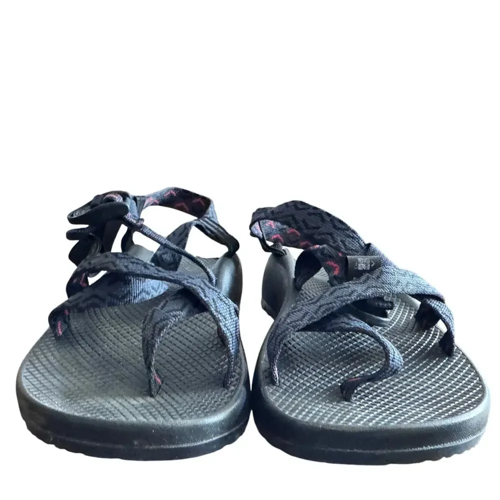 CHACO Z/2 Classic Men Blue Black RIVER‎ WATER Shoes Hiking Sports Sandals 10